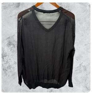 Ballantyne Women’s Silk/Cotton Sweater sz 42 Sheer US 6/8 # H233